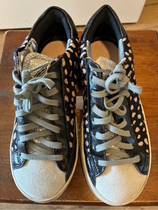 P448 Shoes - P448 John Spotted Calf Hair Leather Sneakers EU 37 Animal Print made in Italy